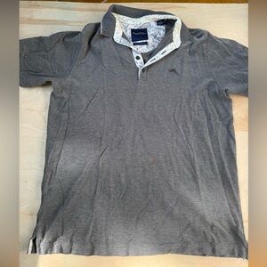 Tommy Bahama Charcoal Polo Shirt